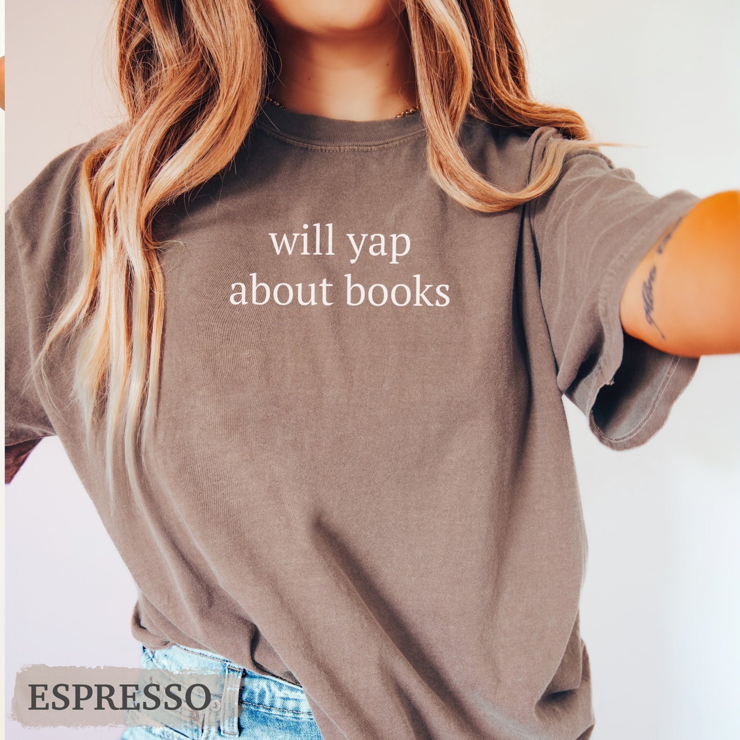 Will Yap About Books Shirt