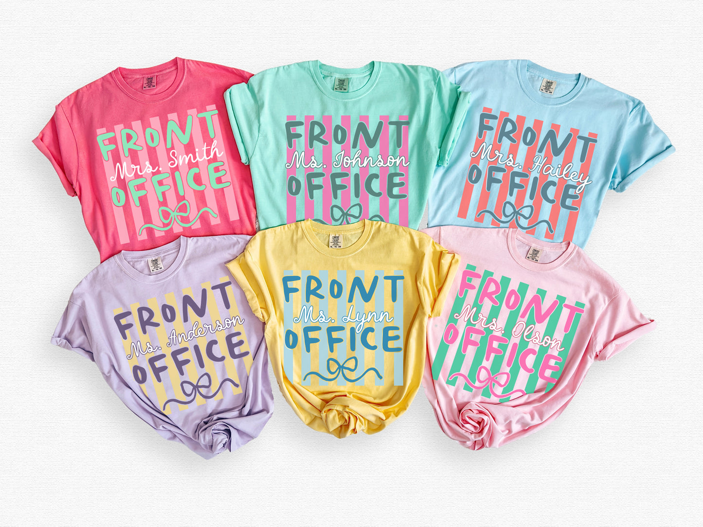 Custom Stripes Front Office Shirt