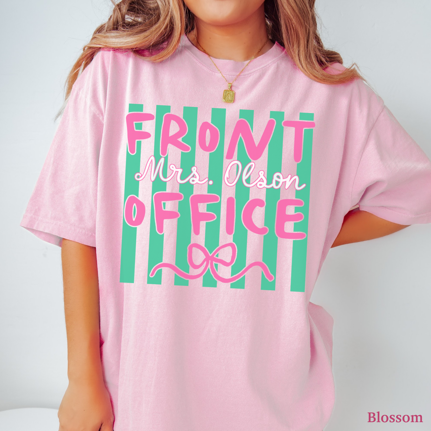 Custom Stripes Front Office Shirt