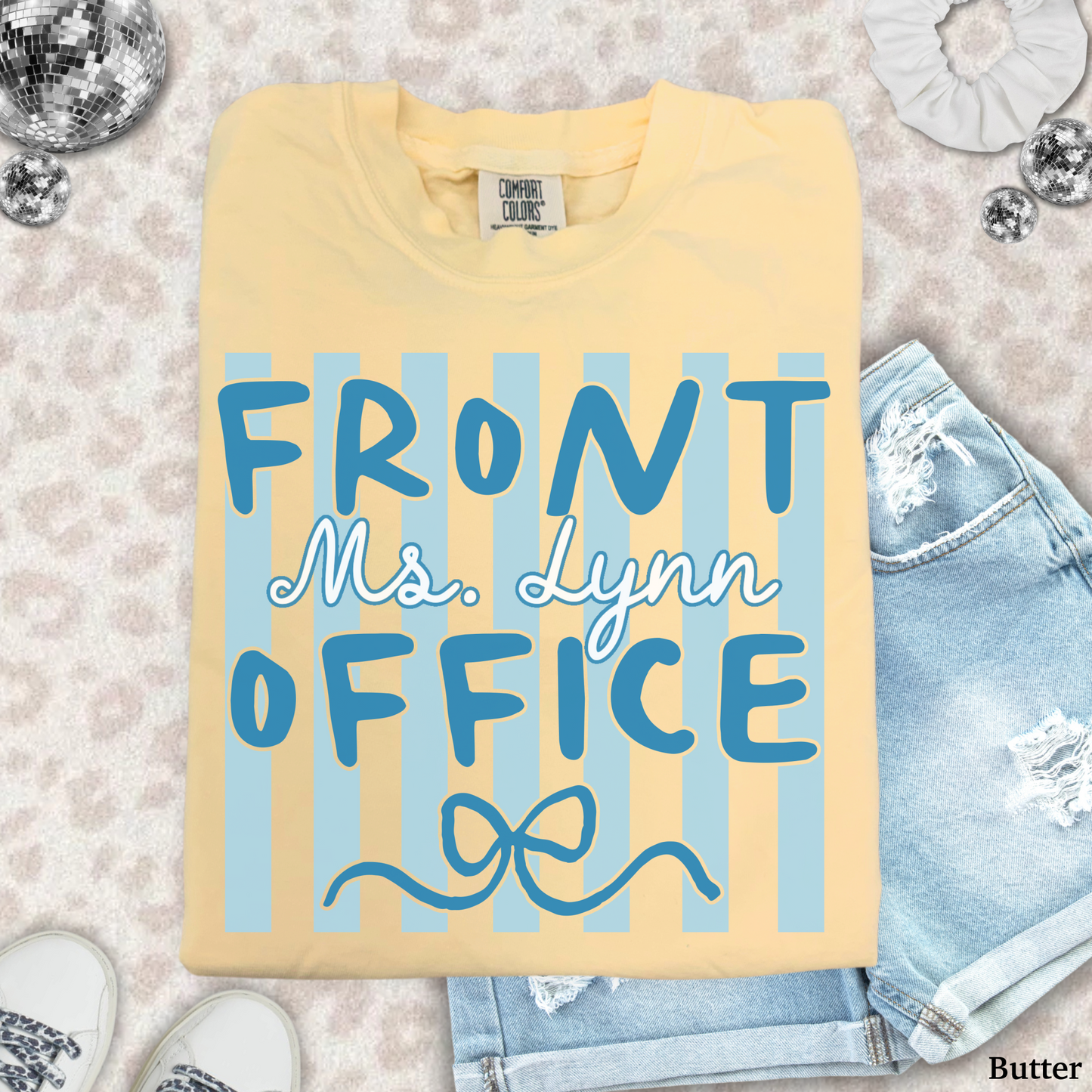 Custom Stripes Front Office Shirt
