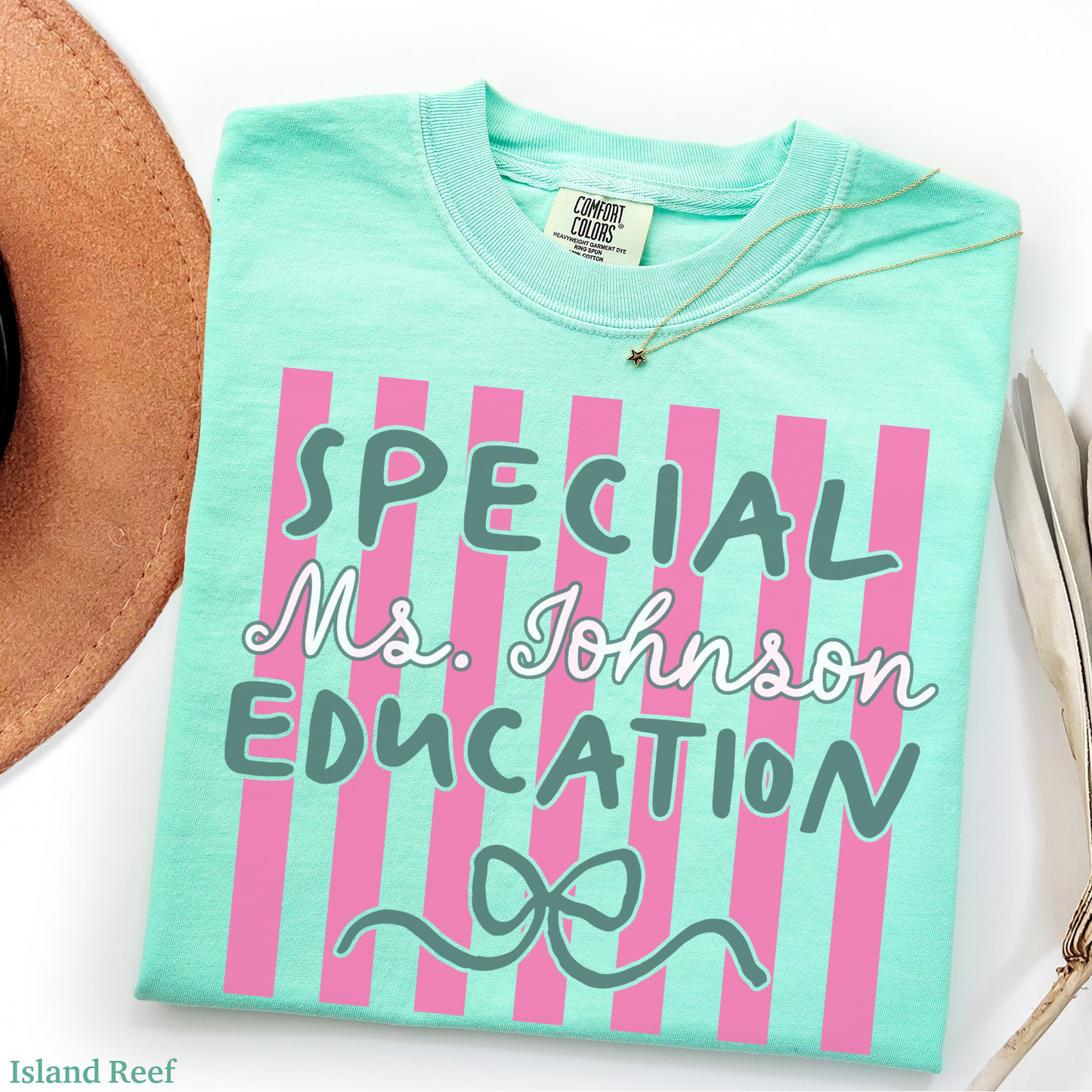 Custom Stripes Special Education Shirt