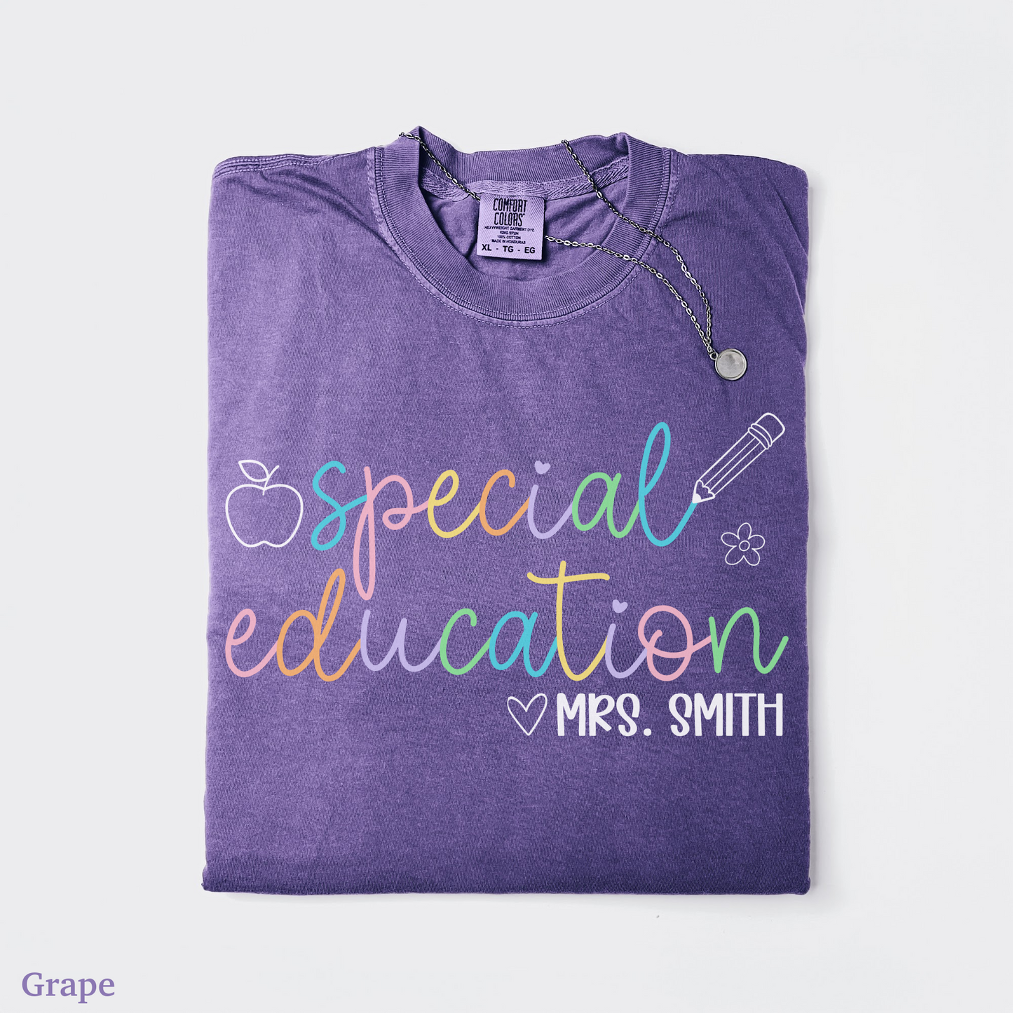 Pastel Pop Special Education Custom Shirt
