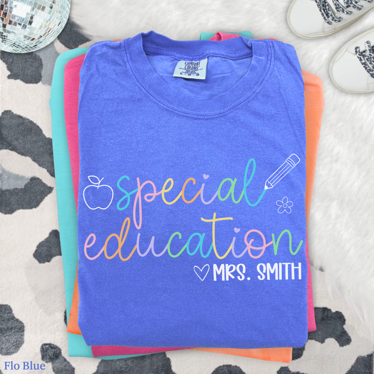 Pastel Pop Special Education Custom Shirt