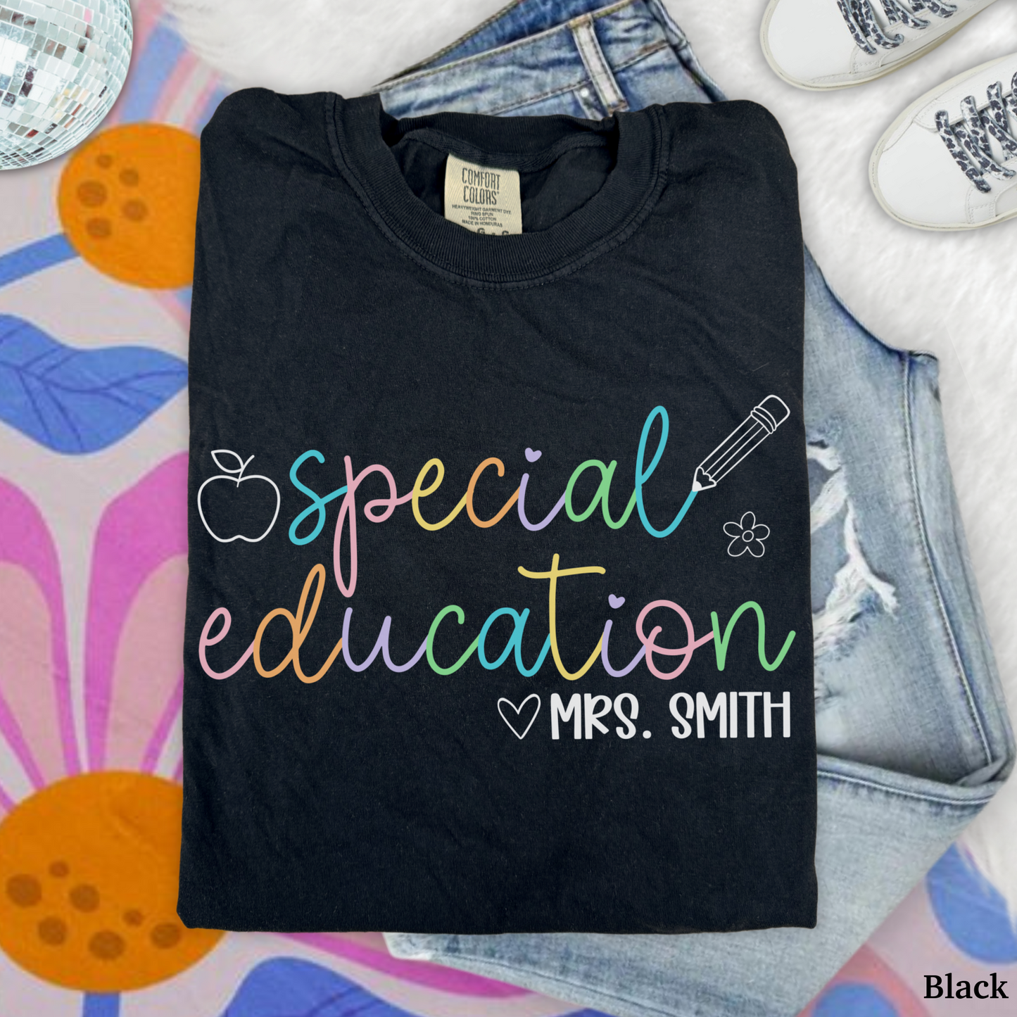 Pastel Pop Special Education Custom Shirt