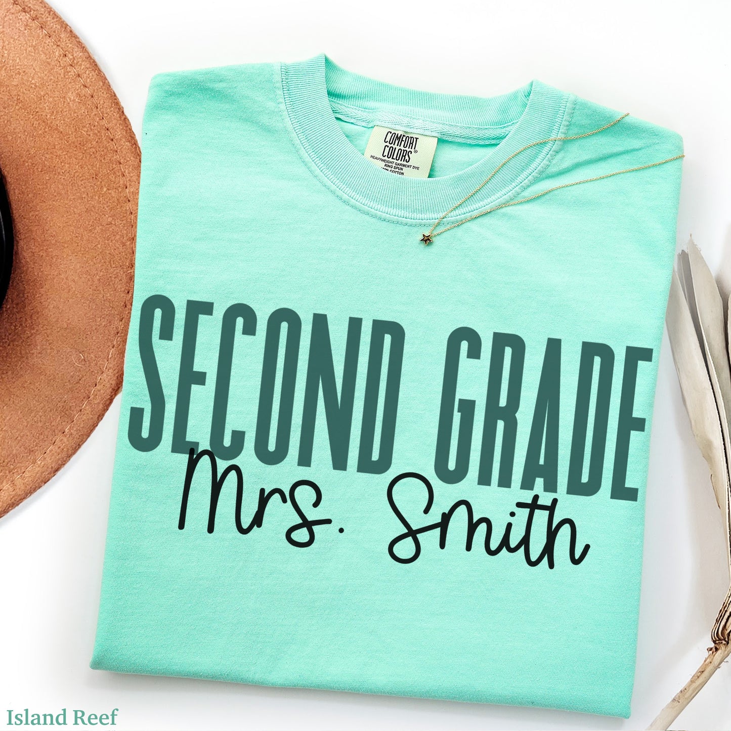 Teach in Color Second Grade Custom Shirt