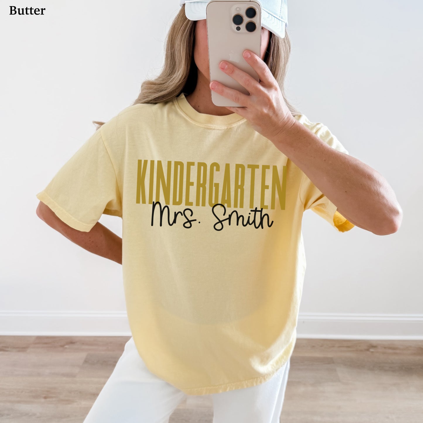 Teach in Color Kindergarten Custom Shirt