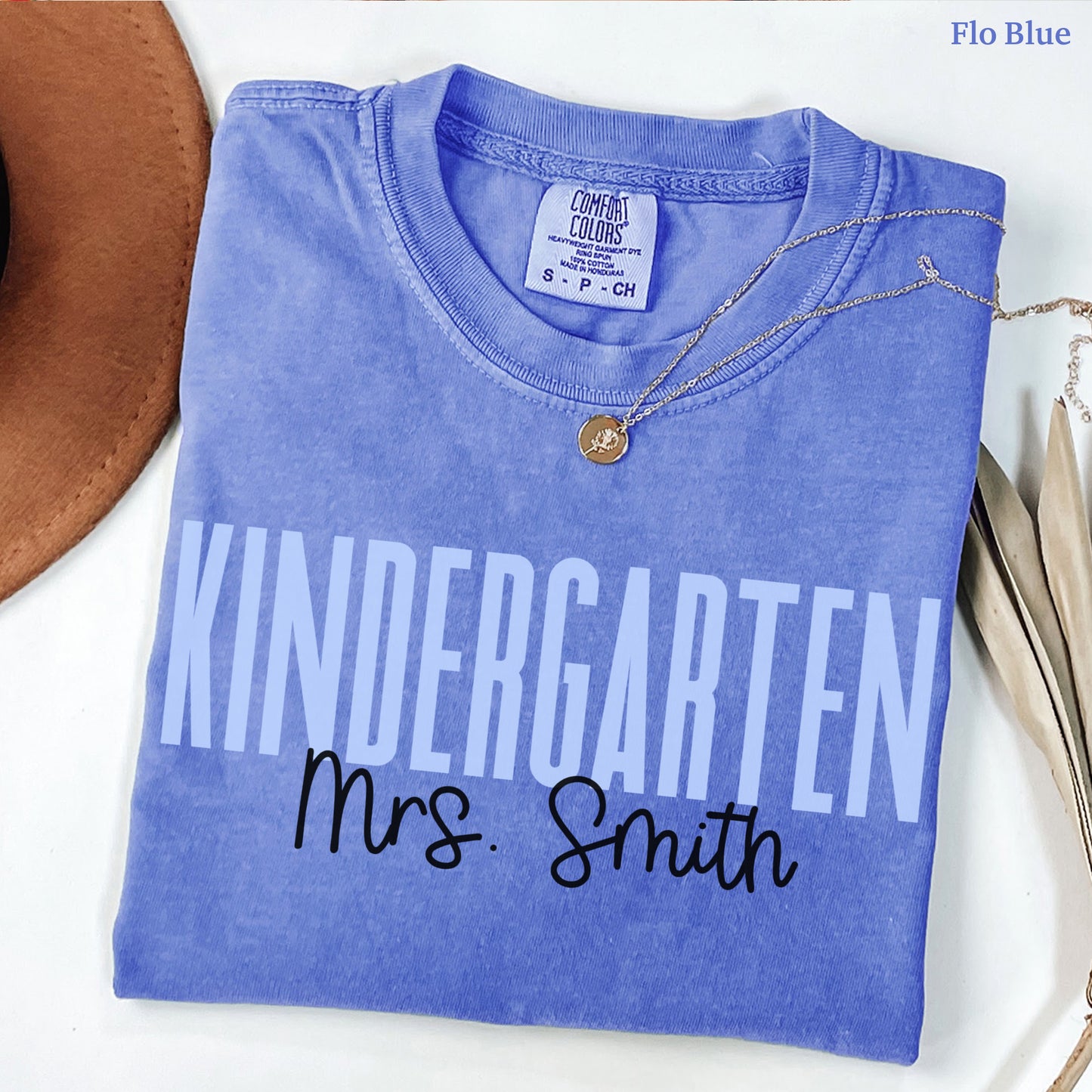 Teach in Color Kindergarten Custom Shirt