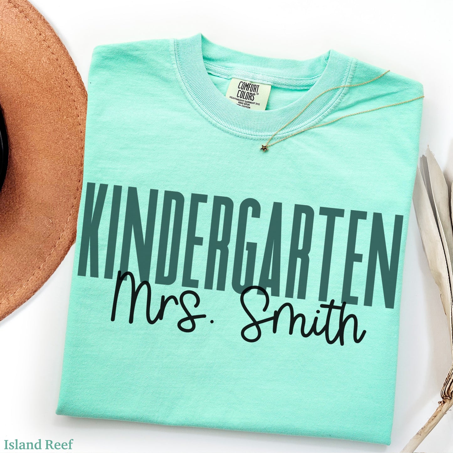 Teach in Color Kindergarten Custom Shirt
