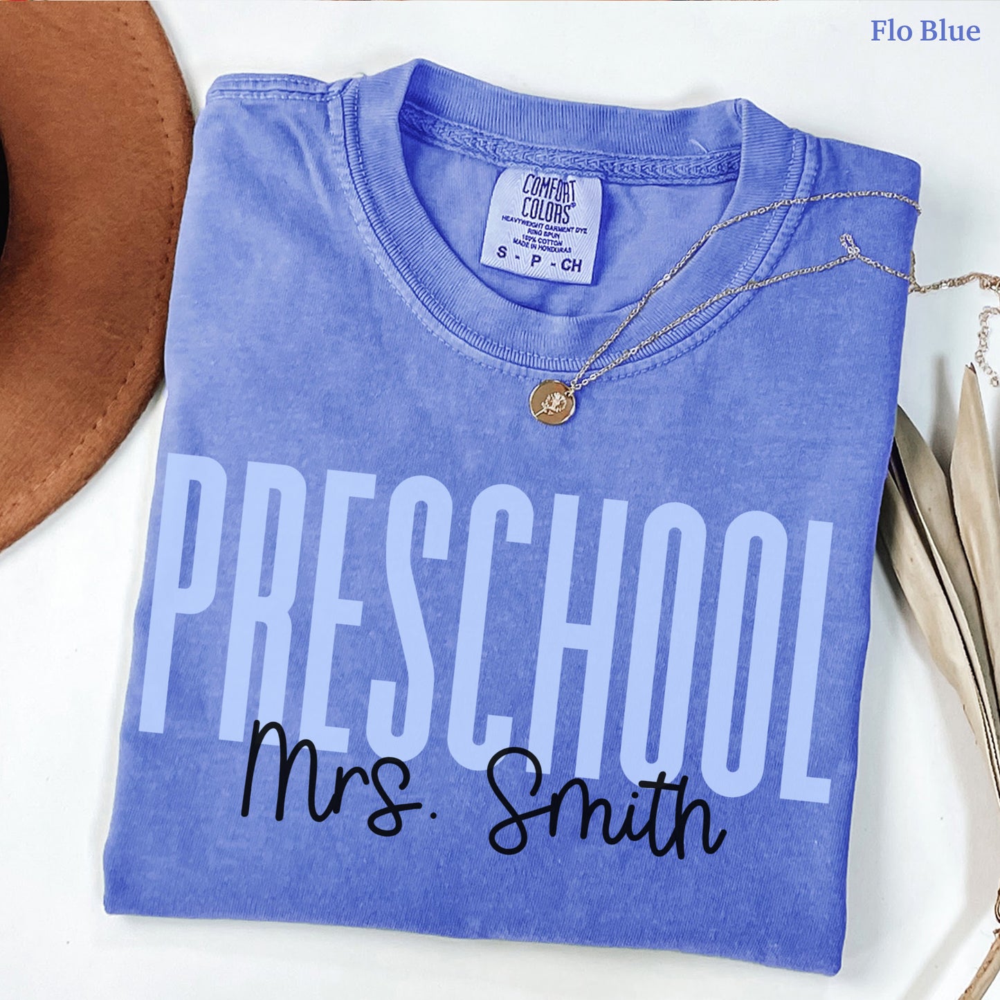 Teach in Color Preschool Teacher Custom Shirt