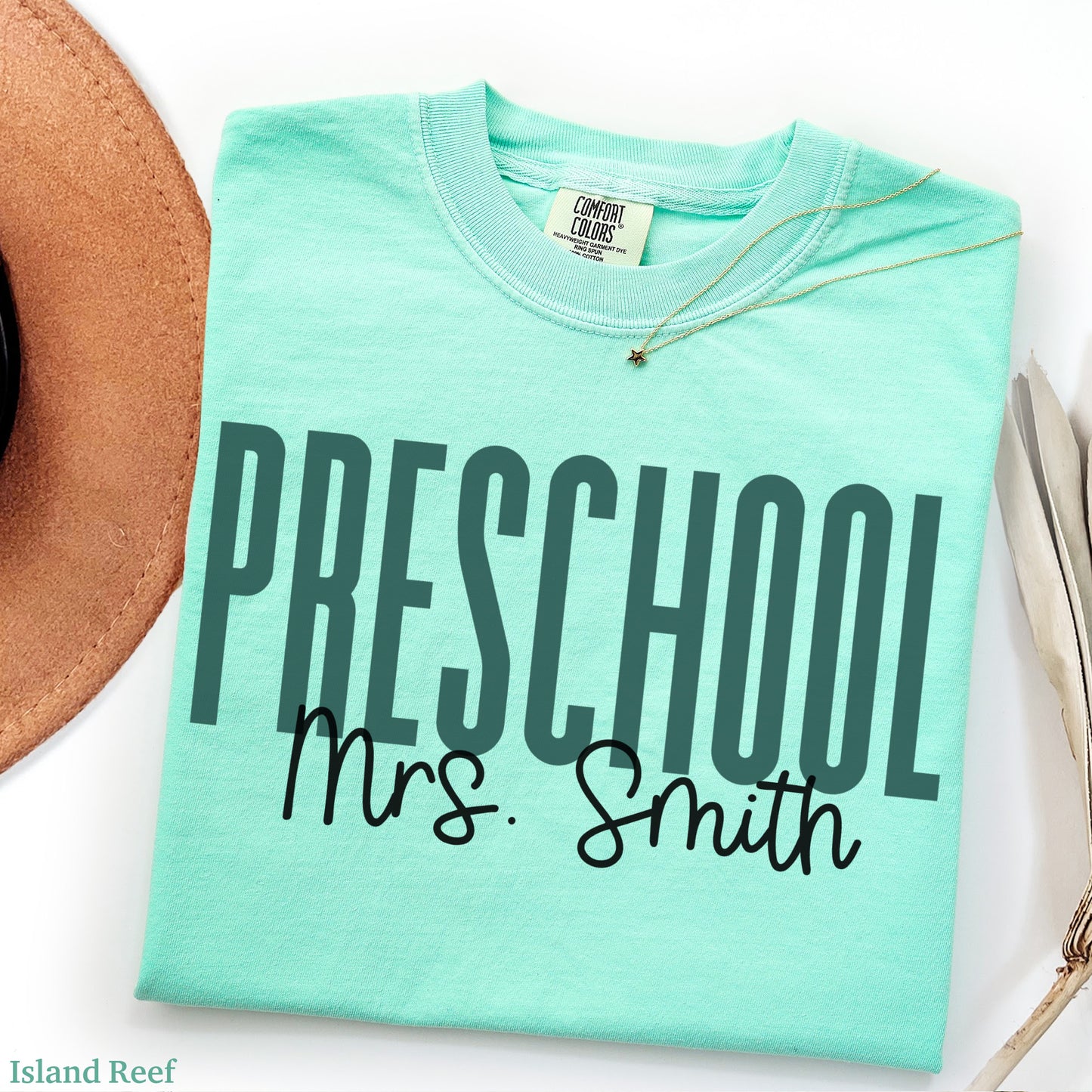 Teach in Color Preschool Teacher Custom Shirt