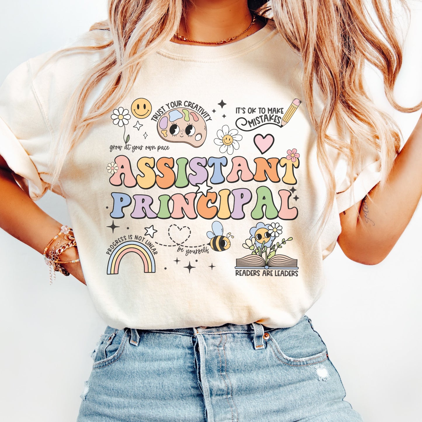 Comfort Colors® 'Affirmations' Assistant Principal Shirt