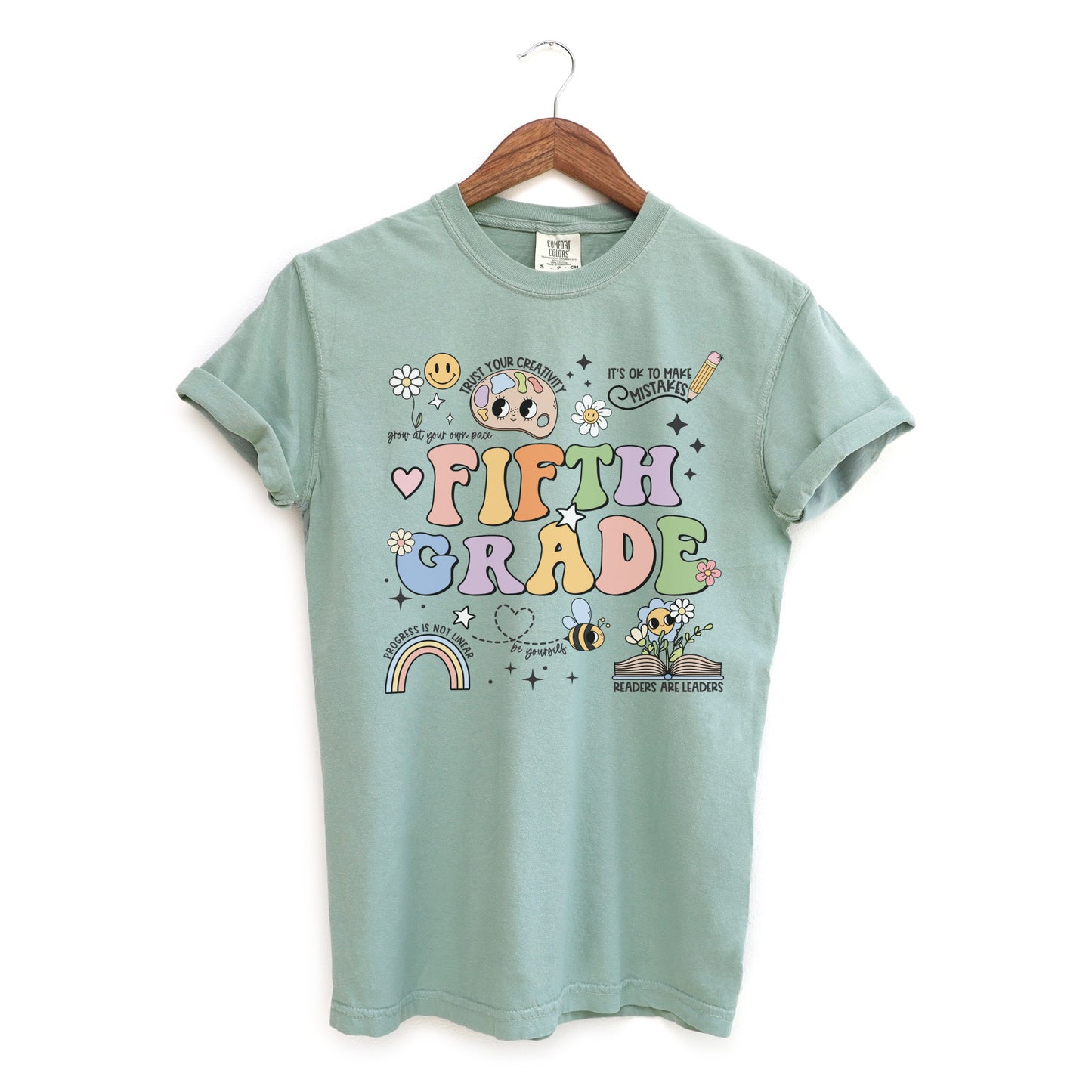 Comfort Colors® 'Affirmations' Fifth Grade Shirt