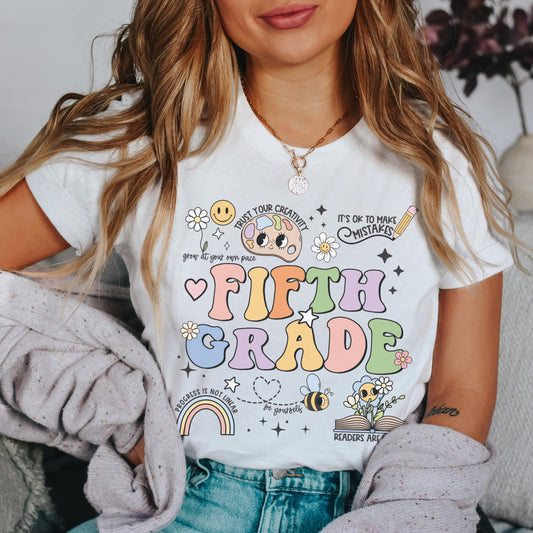 'Affirmations' Fifth Grade Shirt