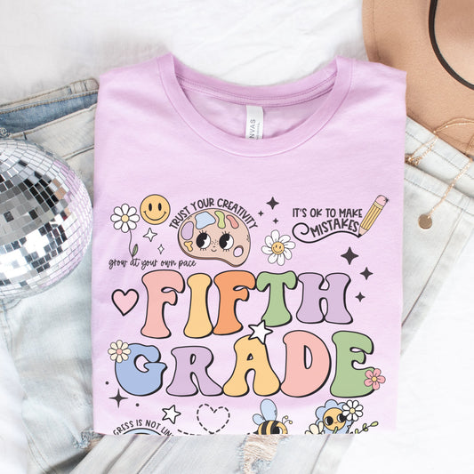 'Affirmations' Fifth Grade Shirt