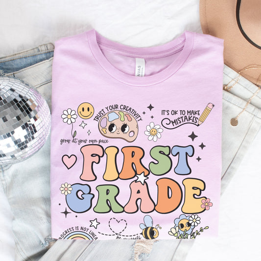 'Affirmations' First Grade Shirt