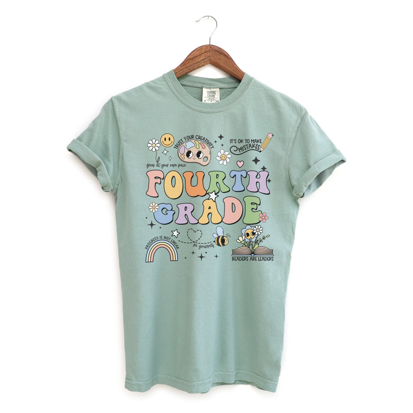 Comfort Colors® 'Affirmations' Fourth Grade Shirt