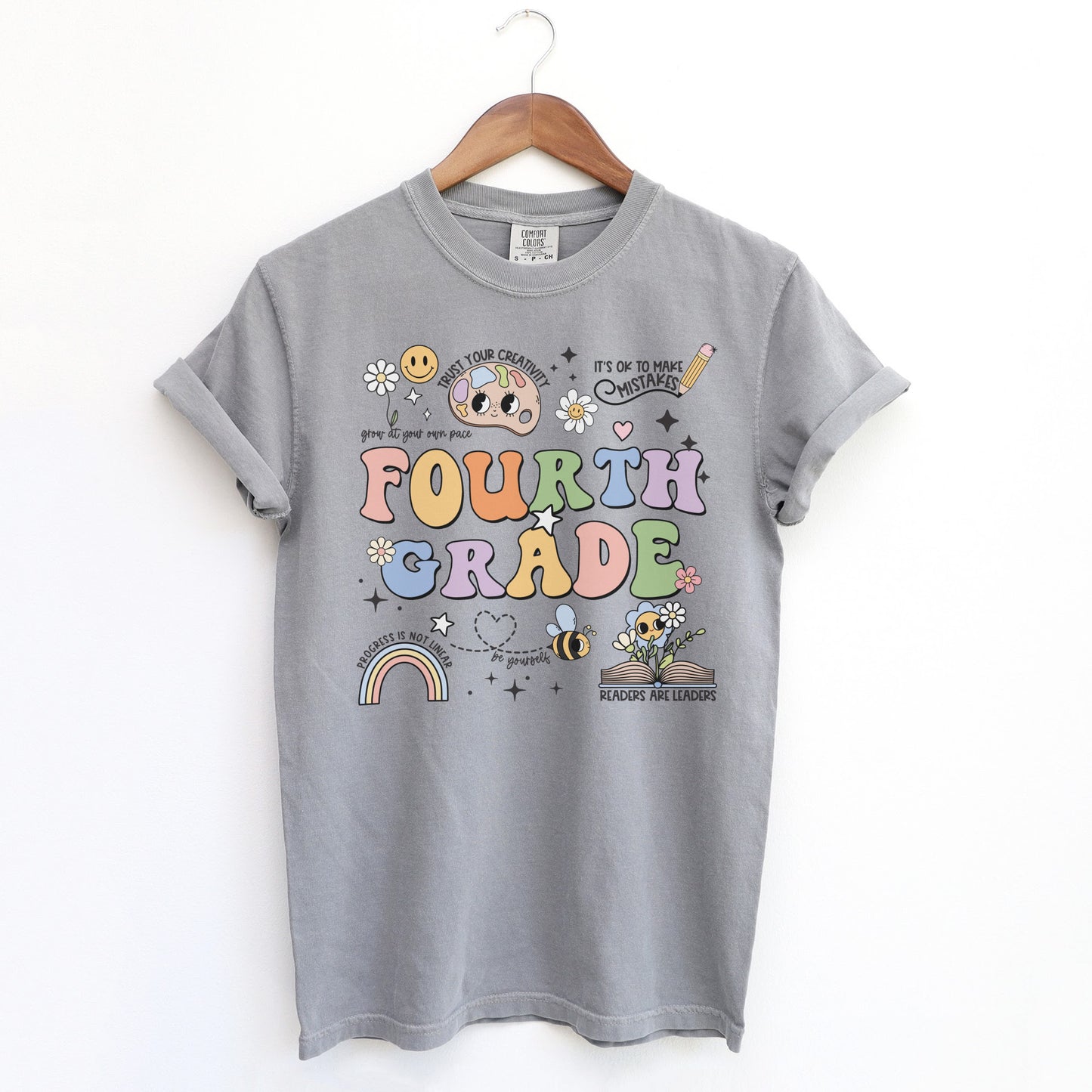 Comfort Colors® 'Affirmations' Fourth Grade Shirt