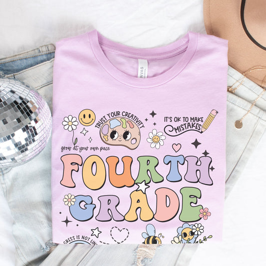 'Affirmations' Fourth Grade Shirt