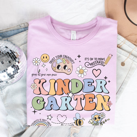 'Affirmations' Kindergarten Shirt