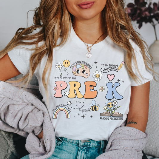 'Affirmations' Pre-K Shirt