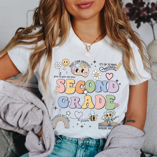 'Affirmations' Second Grade Shirt