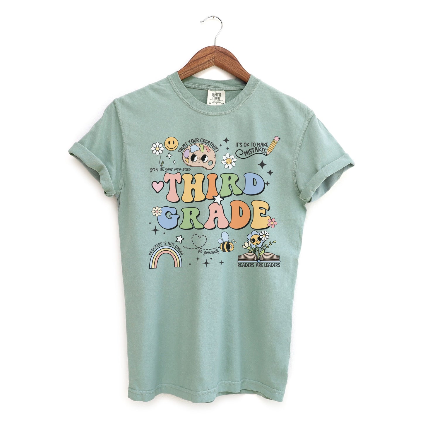 Comfort Colors® 'Affirmations' Third Grade Shirt