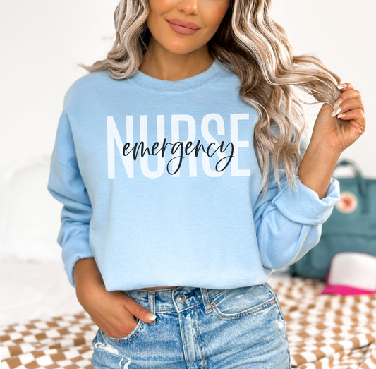 Emergency Nurse Sweatshirt