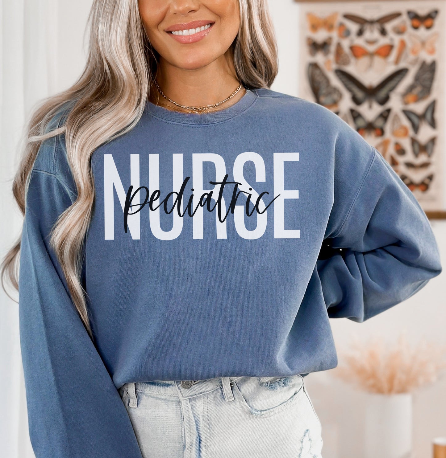 Comfort Colors® Pediatric Nurse Sweatshirt