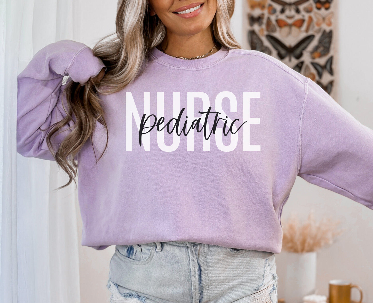 Comfort Colors® Pediatric Nurse Sweatshirt