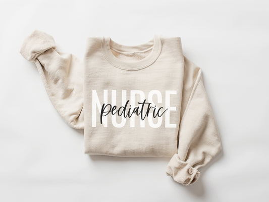 Pediatric Nurse Sweatshirt