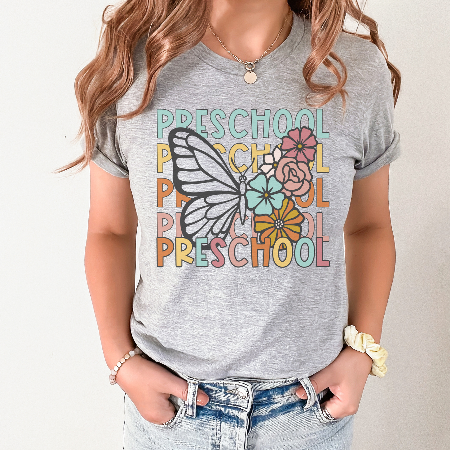 Butterfly Repeat Preschool Shirt