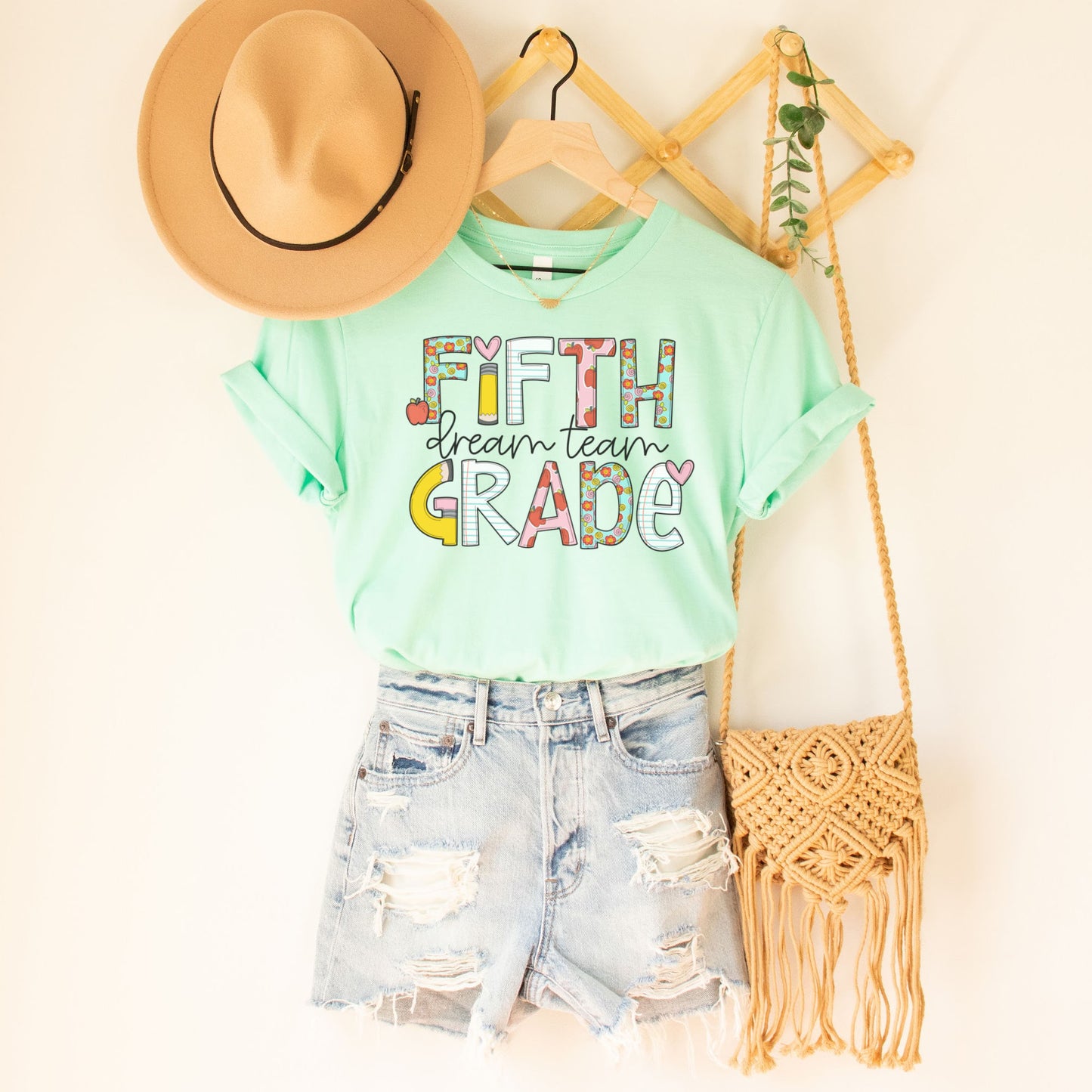 'Back to School' Fifth Grade Dream Team Shirt