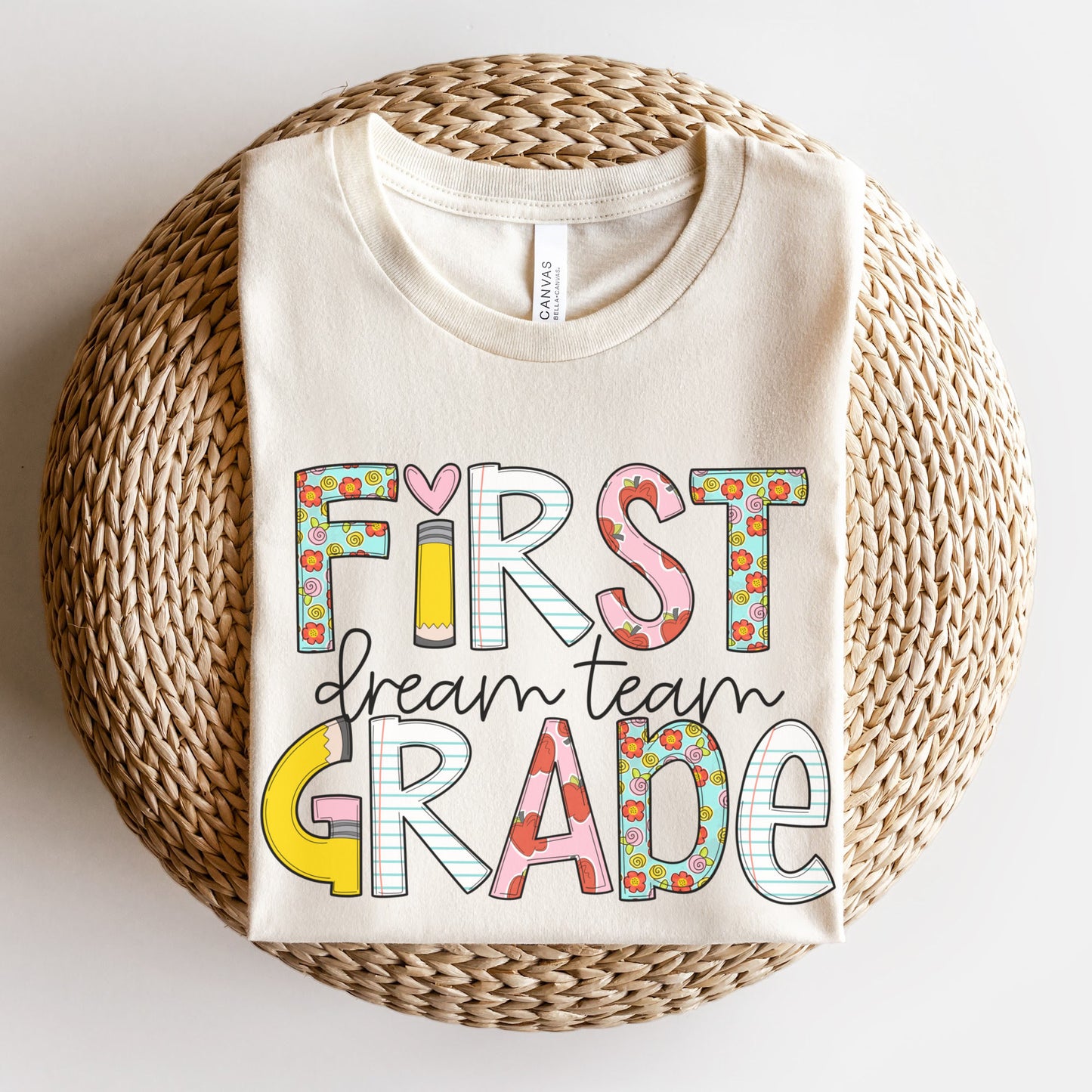 'Back to School' First Grade Dream Team Shirt