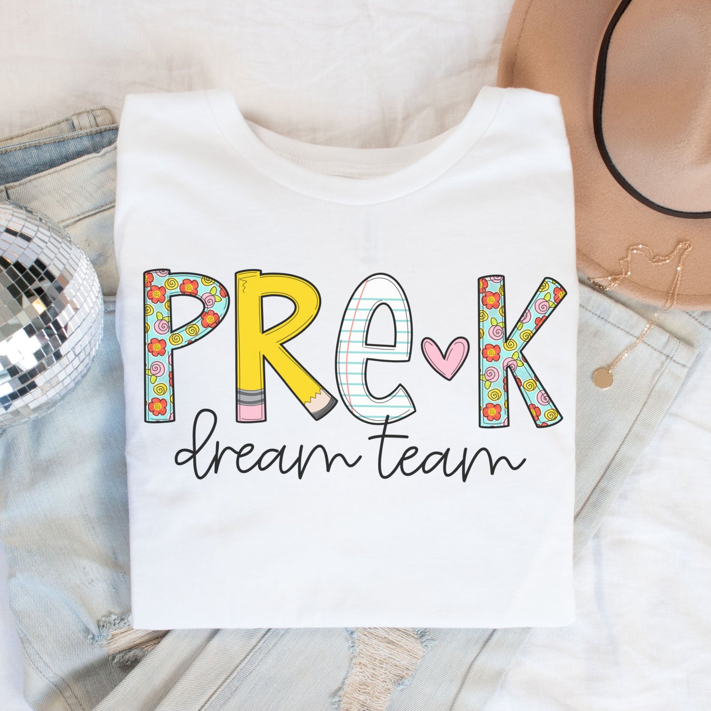 'Back to School' Pre-K Dream Team Shirt