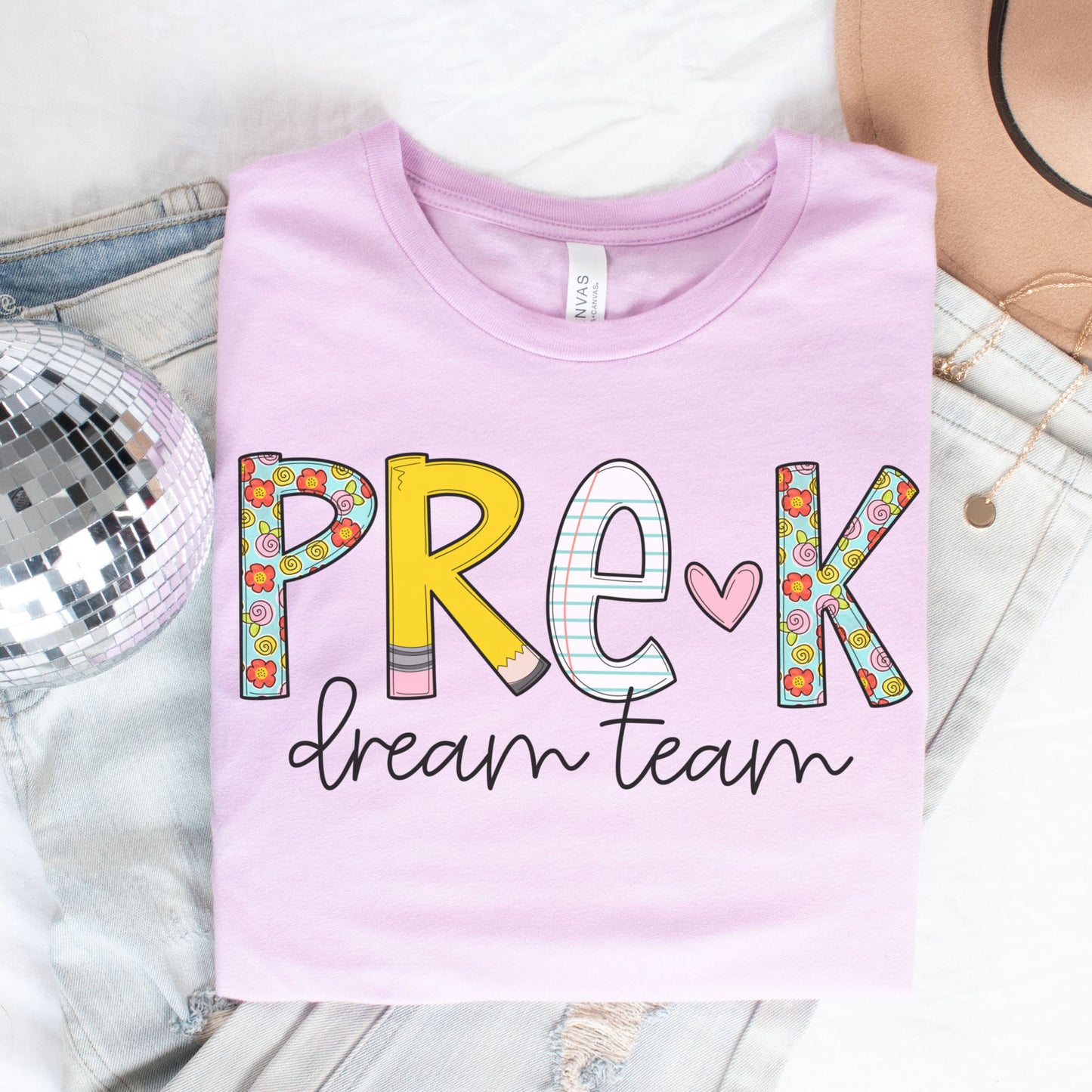 'Back to School' Pre-K Dream Team Shirt