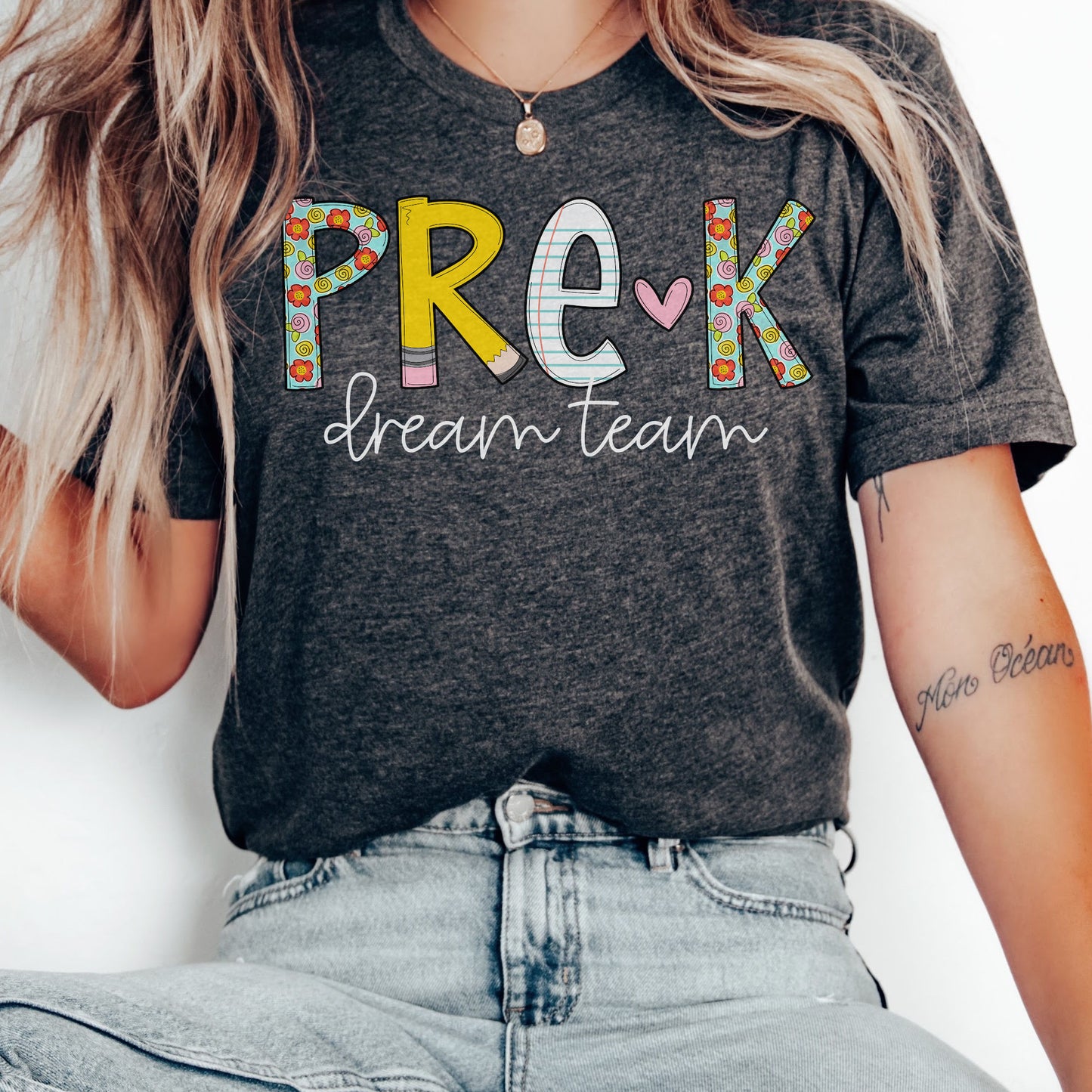 'Back to School' Pre-K Dream Team Shirt