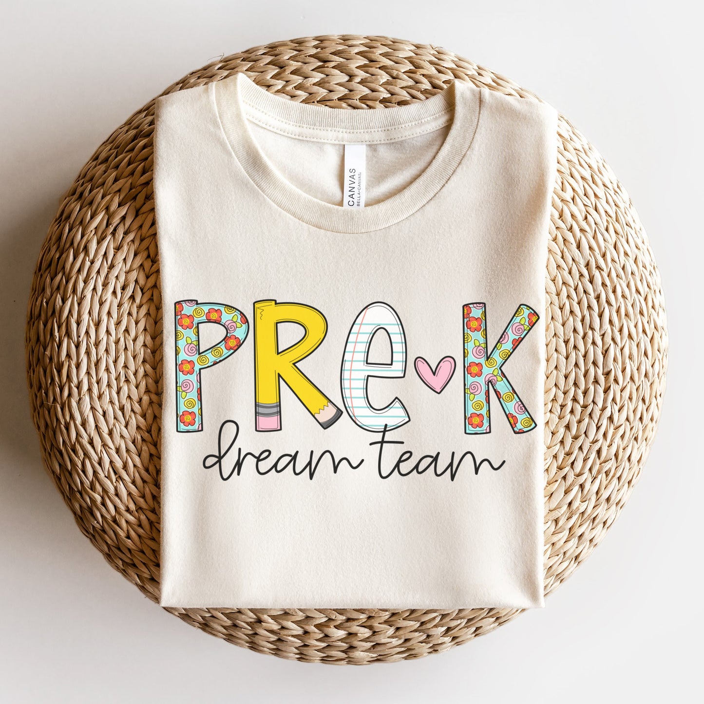 'Back to School' Pre-K Dream Team Shirt