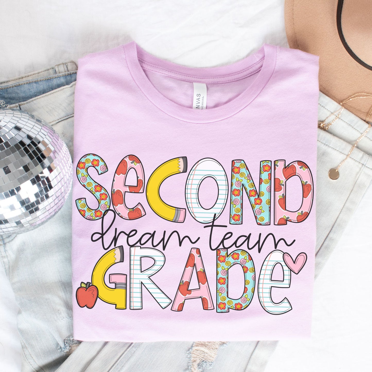 'Back to School' Second Grade Dream Team Shirt