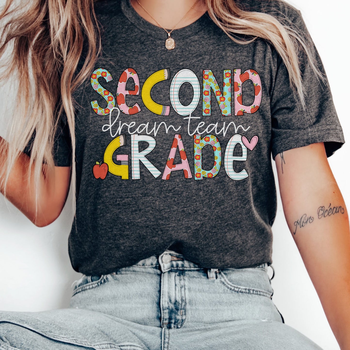 'Back to School' Second Grade Dream Team Shirt