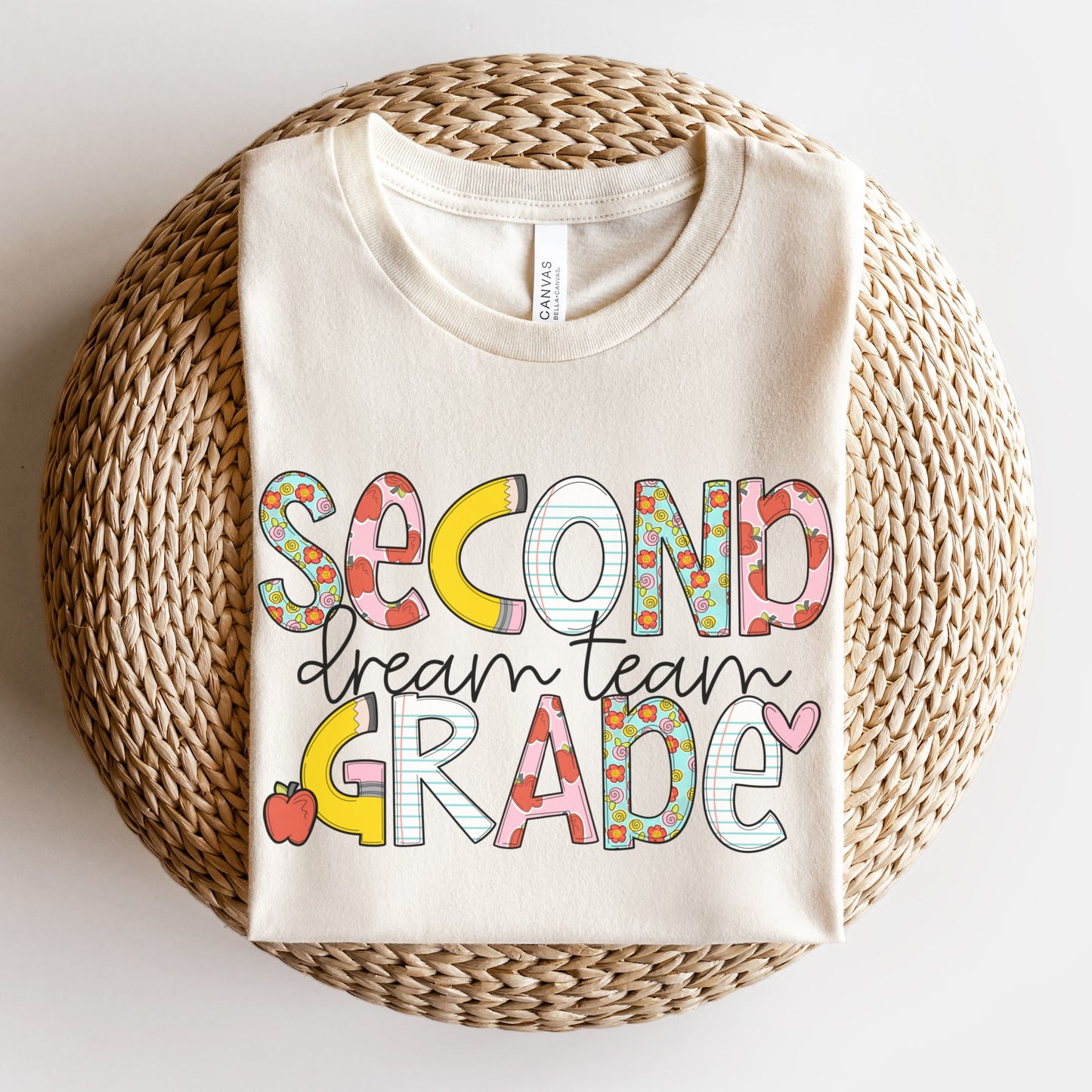 'Back to School' Second Grade Dream Team Shirt