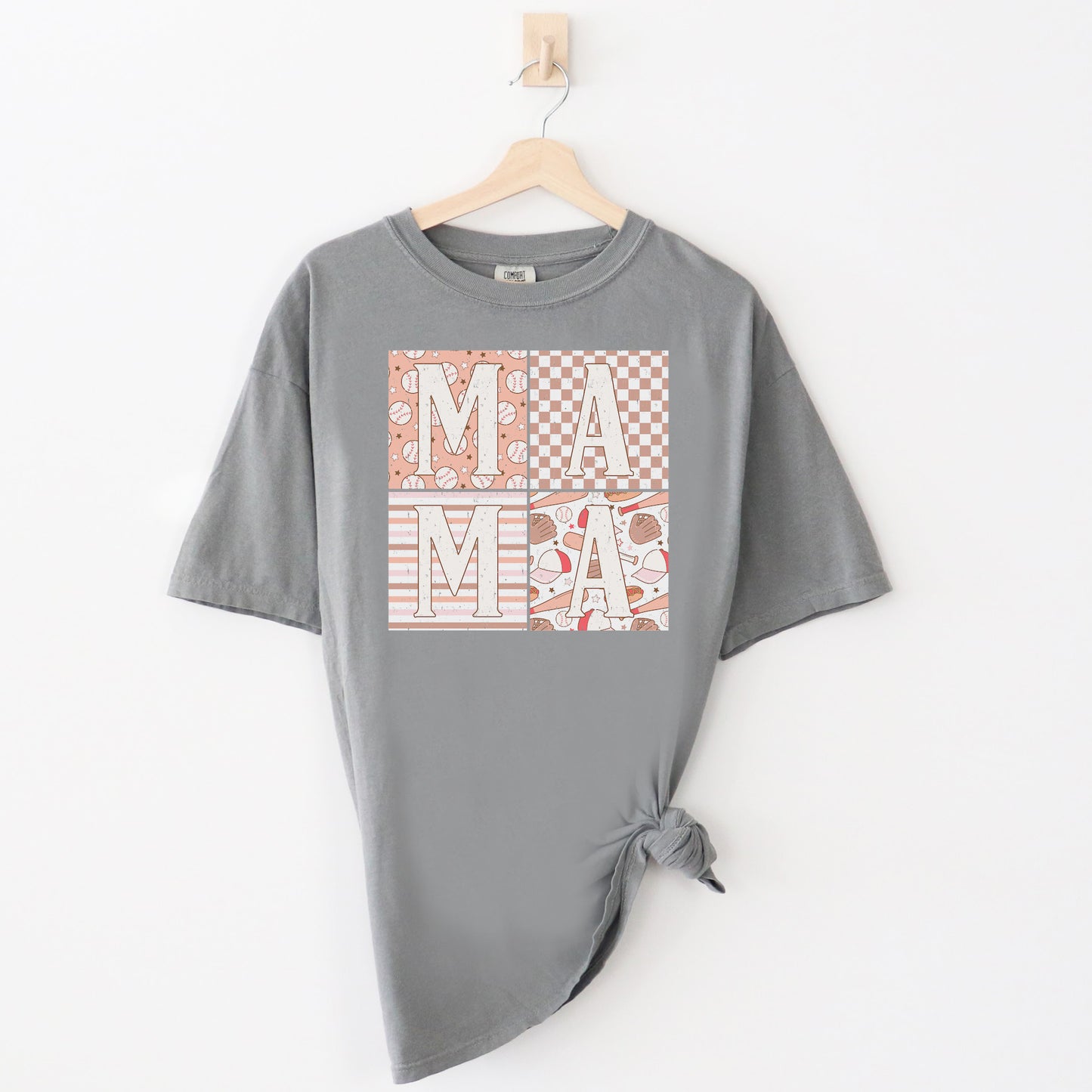 Comfort Colors® Baseball Mama Square Shirt