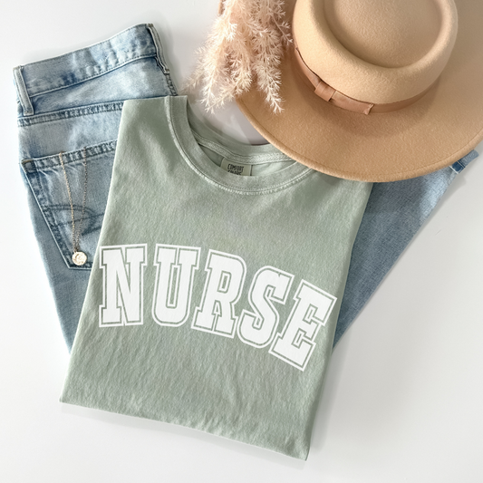 Comfort Colors® Nurse Varsity Shirt