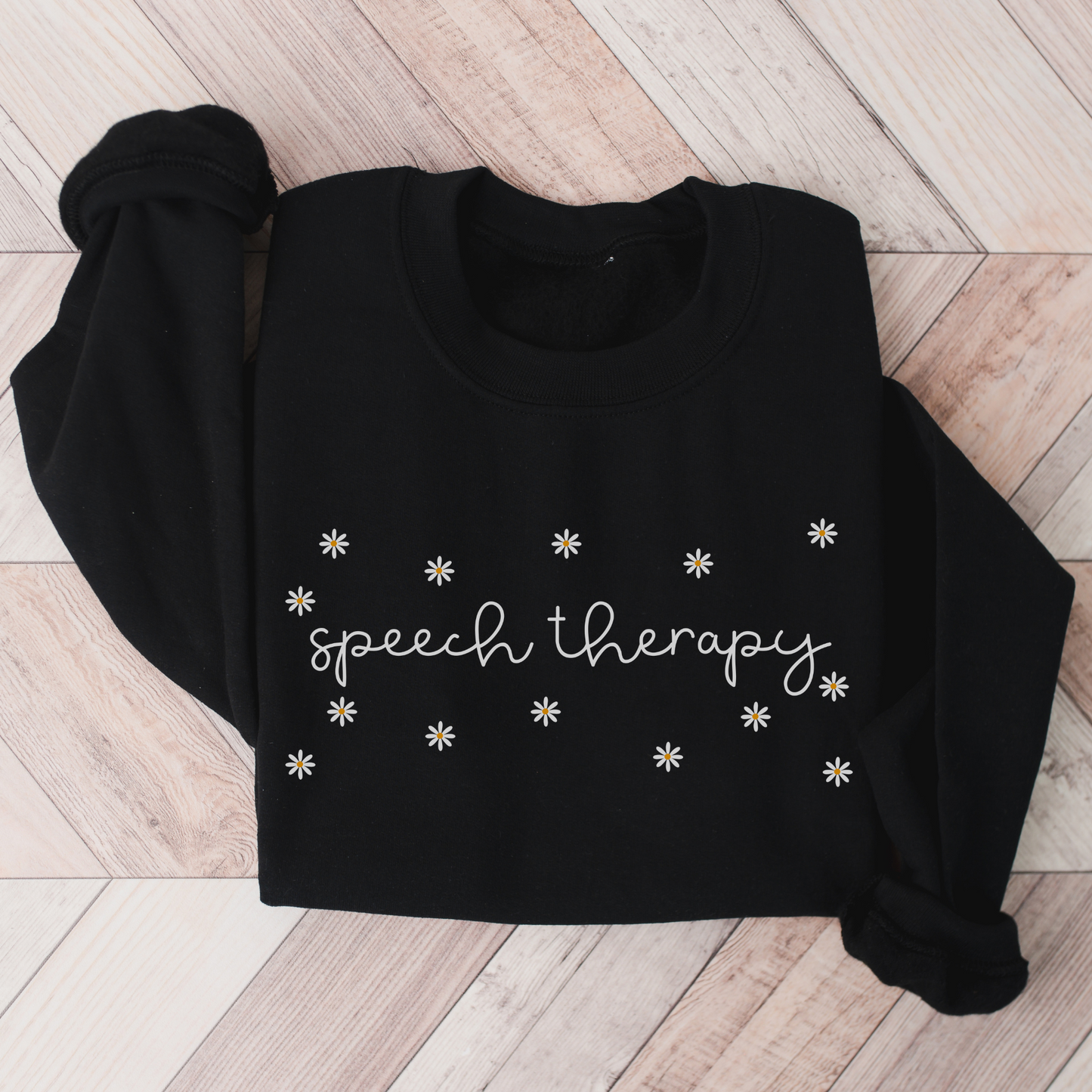 Daisies Speech Therapy Sweatshirt