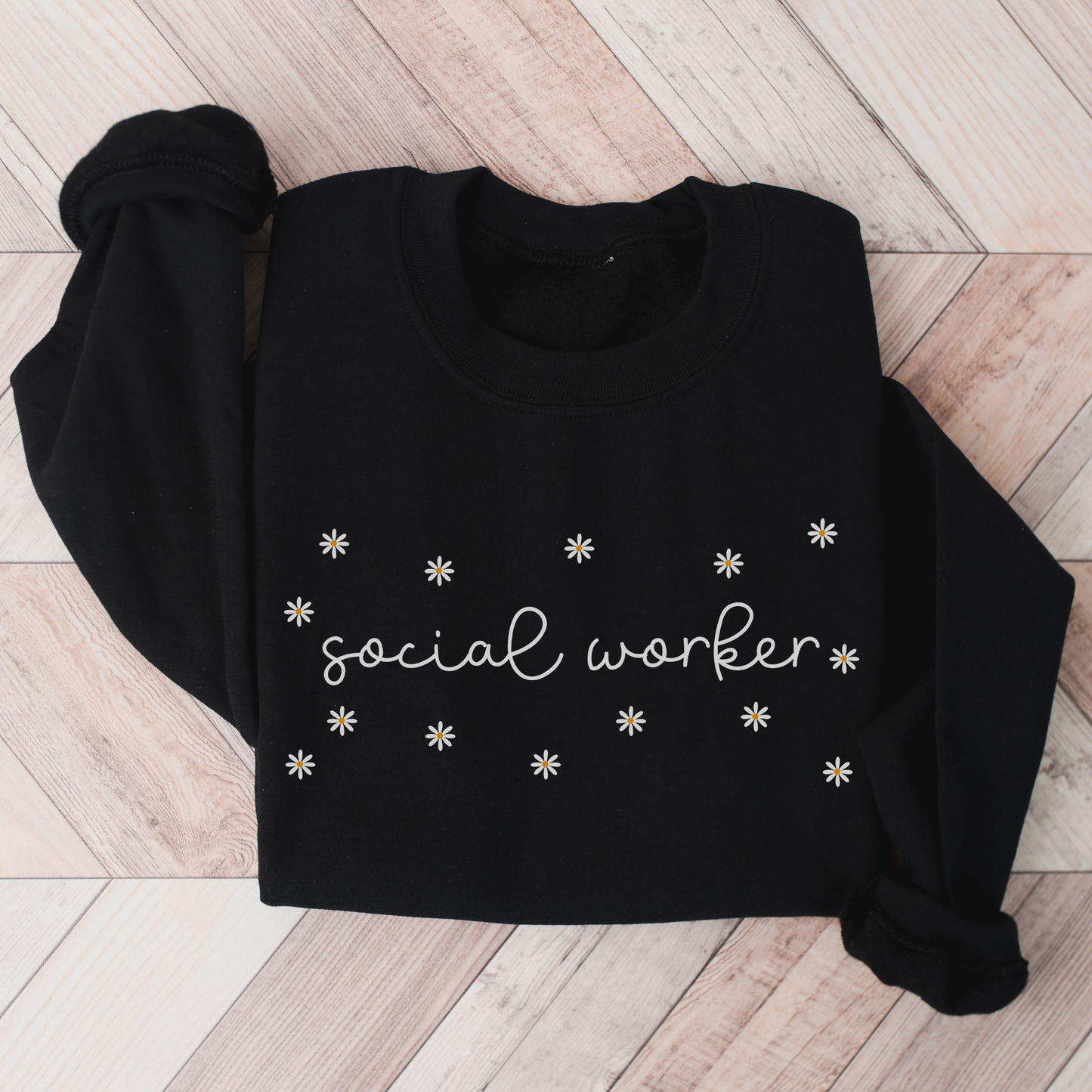 Daisies Social Work Sweatshirt