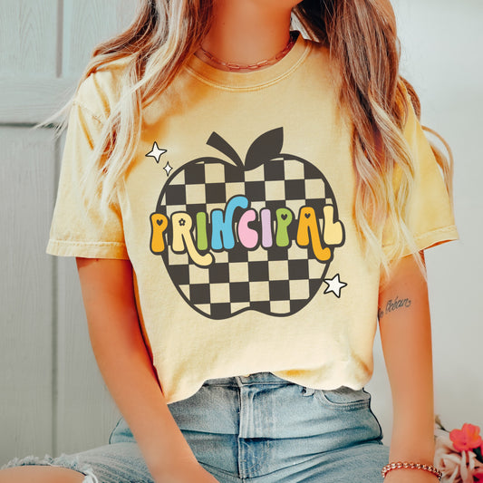 Comfort Colors® 'Checkered Apple' Principal Shirt