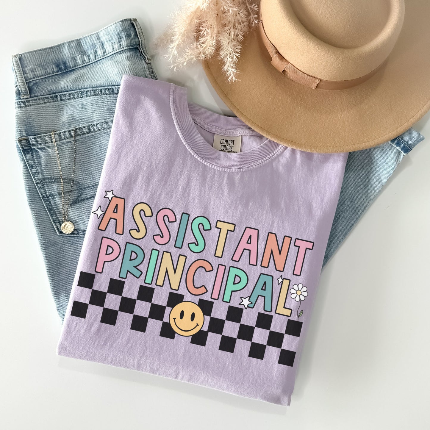 Checkered Assistant Principal 1717 Shirt