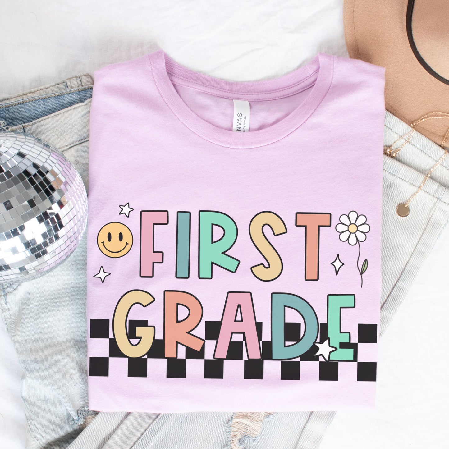 'Checkered' First Grade Shirt