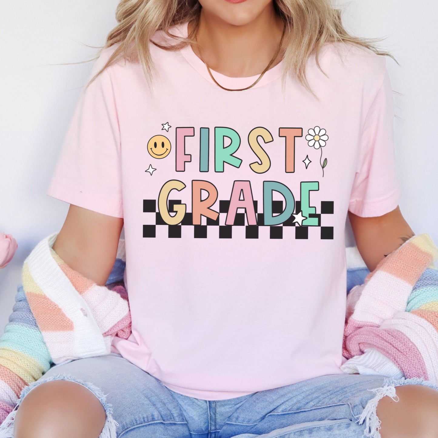 'Checkered' First Grade Shirt