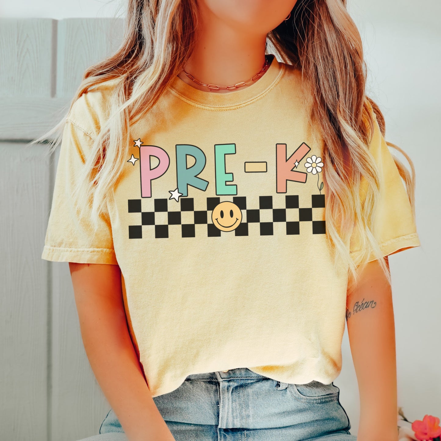 Comfort Colors® 'Checkered' Pre-K Shirt