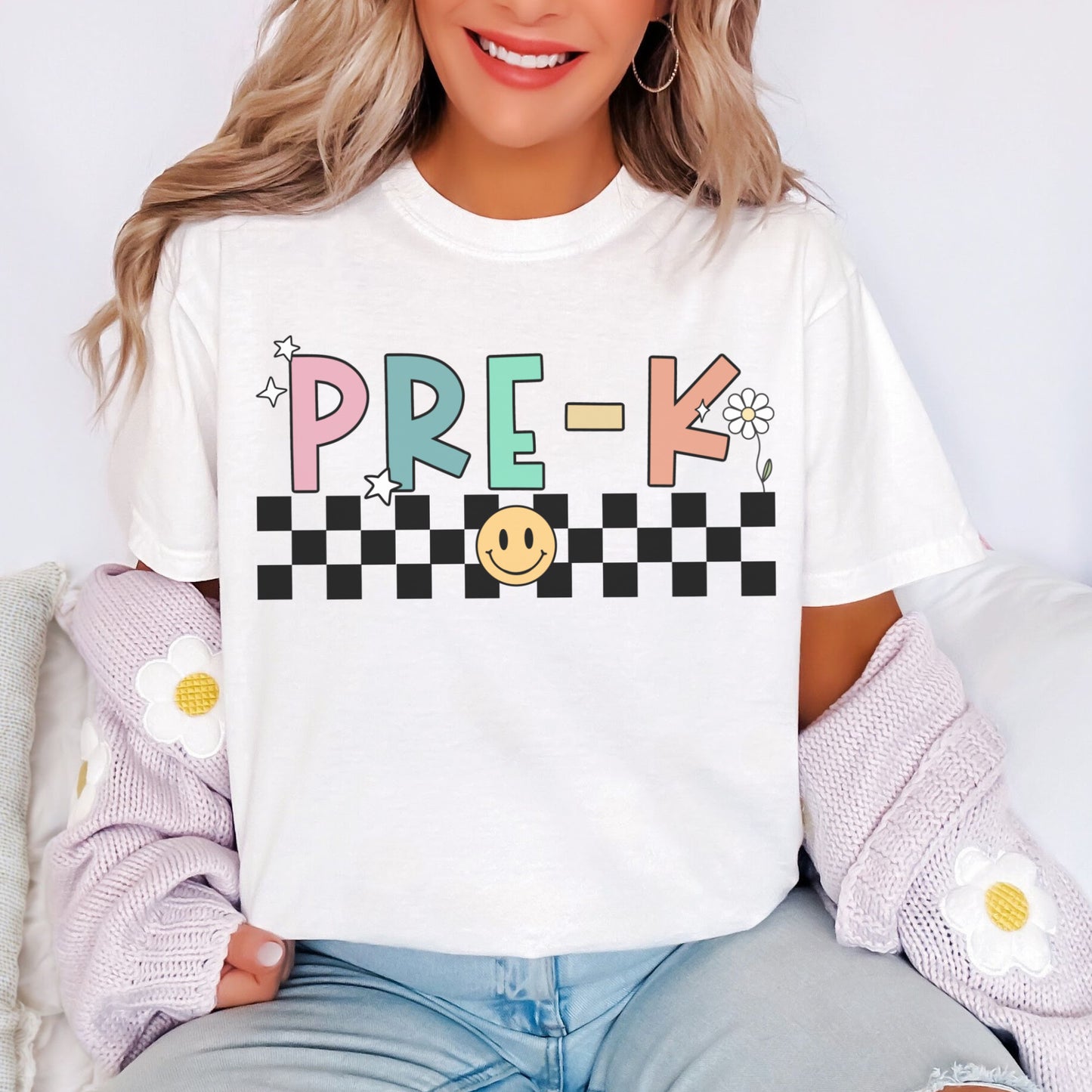 Comfort Colors® 'Checkered' Pre-K Shirt